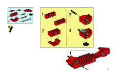 LEGO 8429 instructions page 5 – build guide