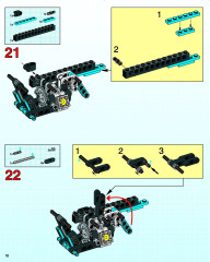 LEGO 8430 instructions page 10 – build guide