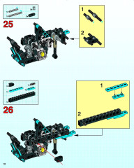 LEGO 8430 instructions page 12 – build guide
