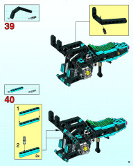 LEGO 8430 instructions page 19 – build guide