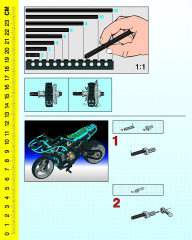 LEGO 8430 instructions page 2 – build guide