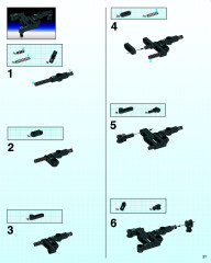 LEGO 8430 instructions page 21 – build guide