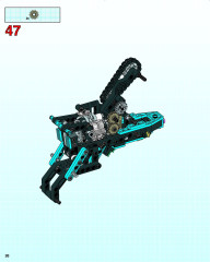 LEGO 8430 instructions page 26 – build guide