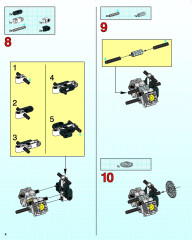 LEGO 8430 instructions page 4 – build guide