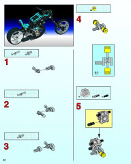 LEGO 8430 instructions page 42 – build guide