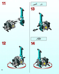 LEGO 8430 instructions page 46 – build guide