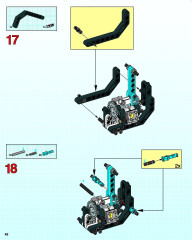 LEGO 8430 instructions page 48 – build guide