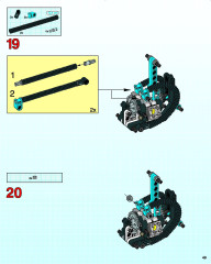 LEGO 8430 instructions page 49 – build guide