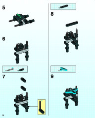 LEGO 8430 instructions page 64 – build guide