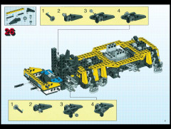 LEGO 8431 instructions page 21 – build guide