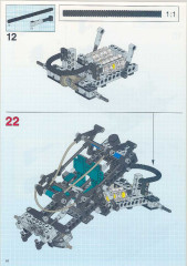LEGO 8432 instructions page 68 – build guide