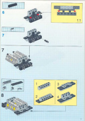 LEGO 8432 instructions page 7 – build guide