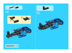 LEGO 8433 instructions page 10 – build guide