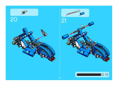 LEGO 8433 instructions page 13 – build guide