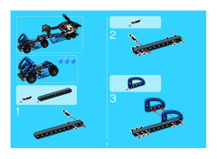 LEGO 8433 instructions page 4 – build guide