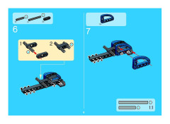 LEGO 8433 instructions page 6 – build guide
