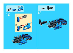 LEGO 8433 instructions page 9 – build guide
