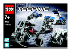 LEGO 8433 instructions page 1 – build guide