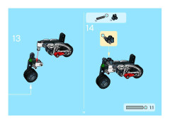 LEGO 8433 instructions page 10 – build guide