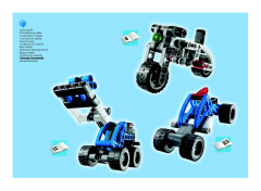 LEGO 8433 instructions page 2 – build guide