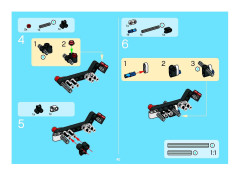 LEGO 8433 instructions page 40 – build guide
