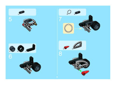 LEGO 8433 instructions page 6 – build guide