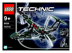 LEGO 8434 instructions page 1 – build guide