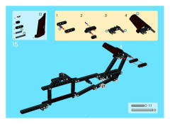 LEGO 8434 instructions page 11 – build guide