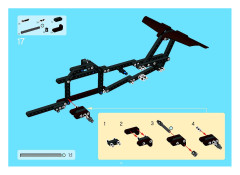 LEGO 8434 instructions page 13 – build guide