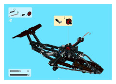 LEGO 8434 instructions page 43 – build guide