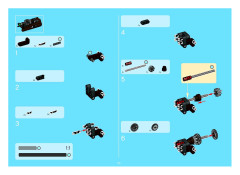 LEGO 8434 instructions page 50 – build guide