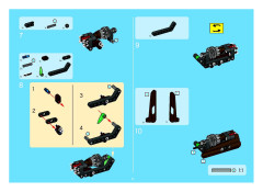 LEGO 8434 instructions page 51 – build guide