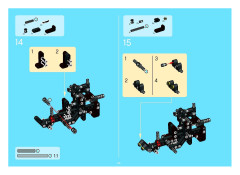LEGO 8434 instructions page 68 – build guide