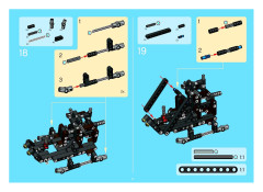 LEGO 8434 instructions page 71 – build guide