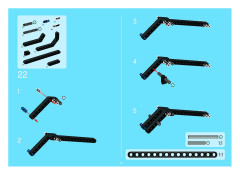 LEGO 8434 instructions page 73 – build guide