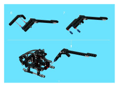 LEGO 8434 instructions page 74 – build guide