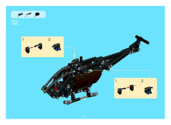 LEGO 8434 instructions page 84 – build guide