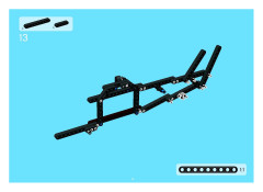 LEGO 8434 instructions page 9 – build guide