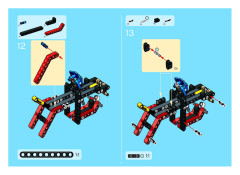 LEGO 8435 instructions page 11 – build guide
