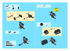 LEGO 8435 instructions page 13 – build guide