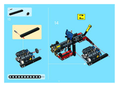 LEGO 8435 instructions page 16 – build guide