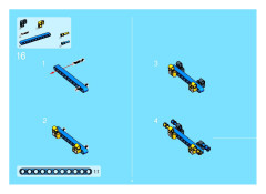 LEGO 8435 instructions page 18 – build guide