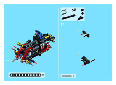 LEGO 8435 instructions page 19 – build guide
