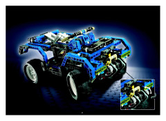 LEGO 8435 instructions page 2 – build guide