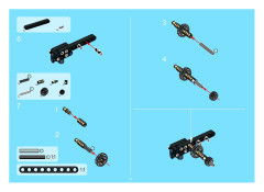 LEGO 8435 instructions page 22 – build guide