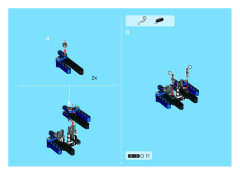 LEGO 8435 instructions page 33 – build guide
