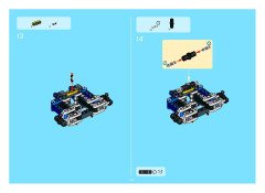 LEGO 8435 instructions page 36 – build guide