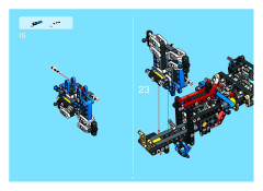 LEGO 8435 instructions page 37 – build guide