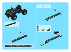 LEGO 8435 instructions page 4 – build guide