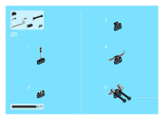 LEGO 8435 instructions page 40 – build guide